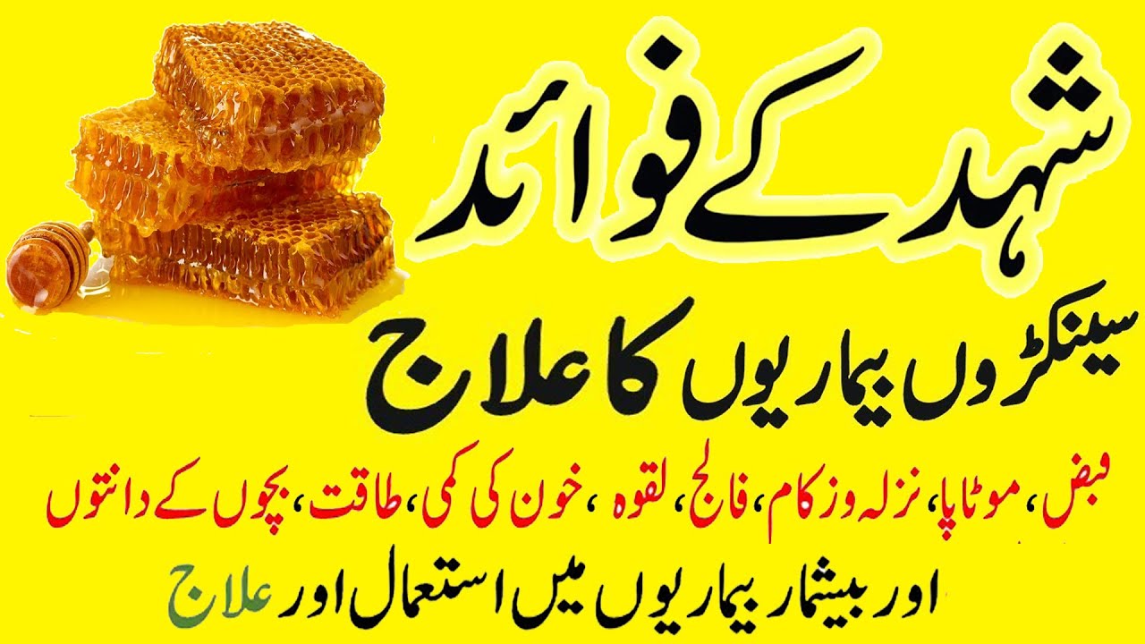 Shahad Kay Faiday Amazing Benefits of Honey in urdu YouTube