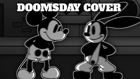 DOOMSDAY But Mickey Mouse and Oswald Sing It (2 Difficulties)|Friday Night Funkin