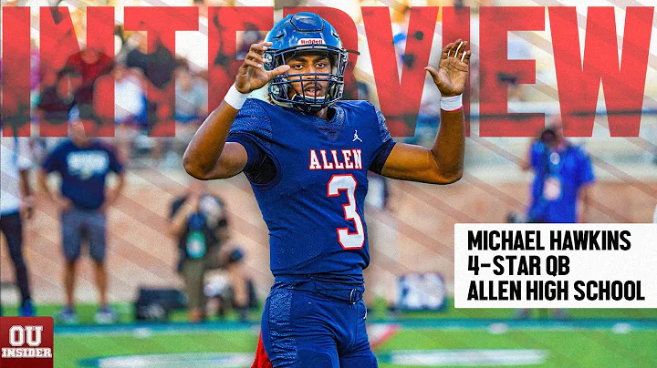 4-star Allen Eagles QB Michael Hawkins talks about...
