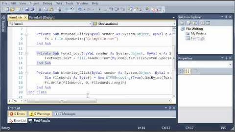 Visual Basic Tutorial - 127 - Special Directories And File Attributes