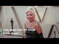 Lady Gaga Falls Off Stage In Las Vegas