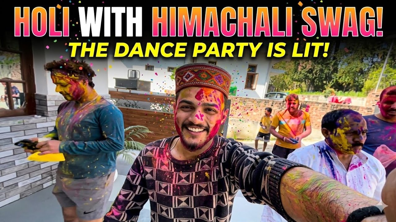 Holi celebration 🫟