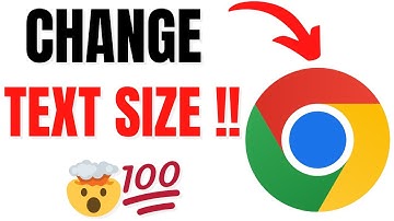 How to Increase Text Size in Google Chrome Browser