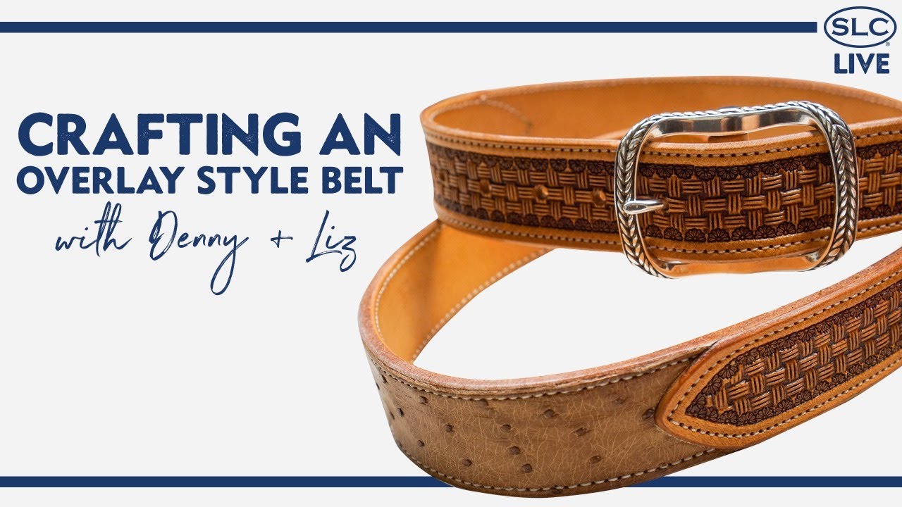 Crafting an Overlay-Style Belt w/ Denny + Liz - YouTube