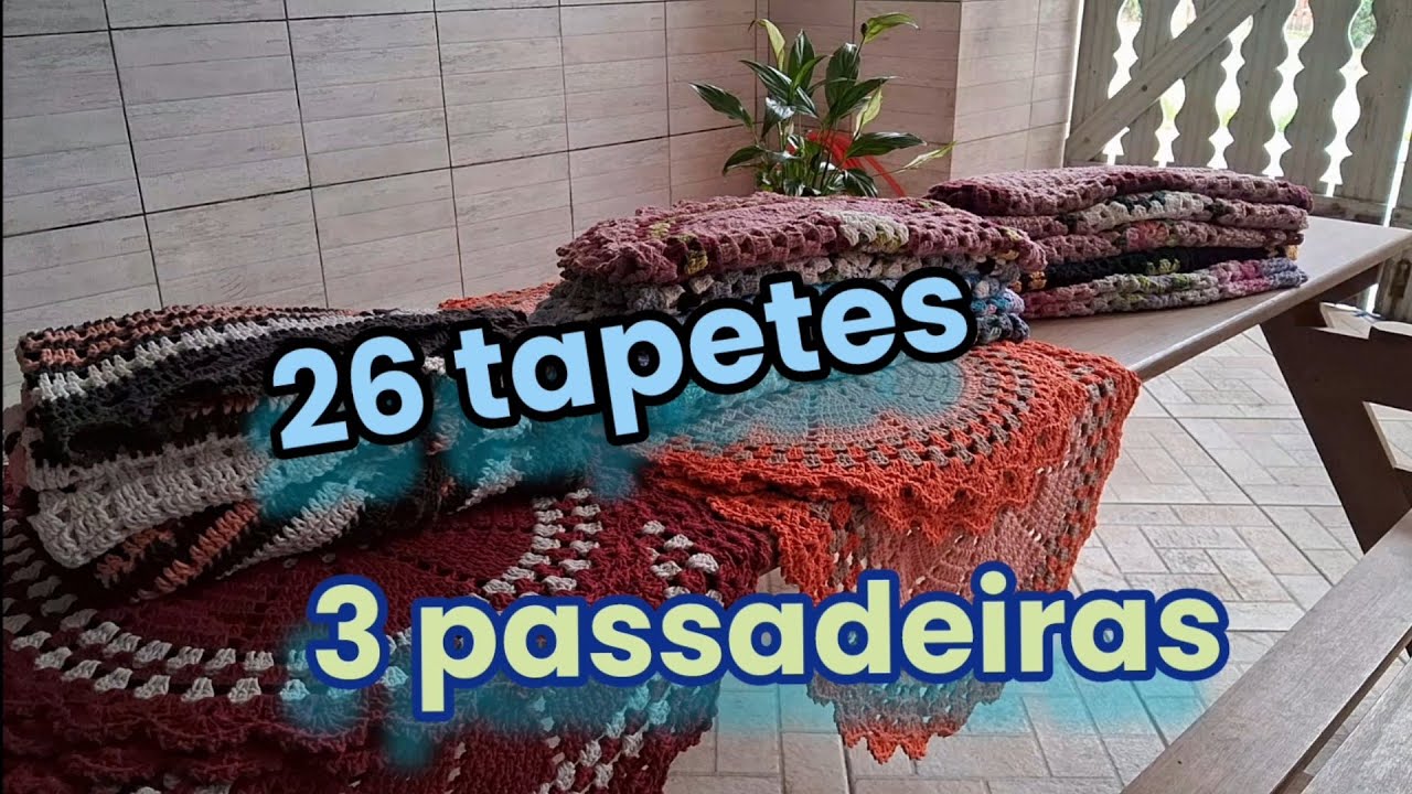 #Produçãodomês de janeiro com tapetes simples e  econômicos. 