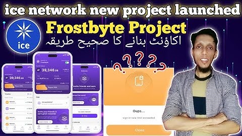 Frostbyte New Project Of Ice Network | Ice Network New Update | Frostbyte