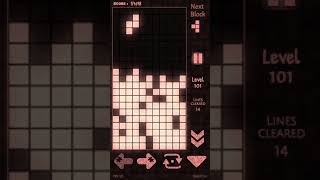 ColorTris gameplay - Peach squares screenshot 1