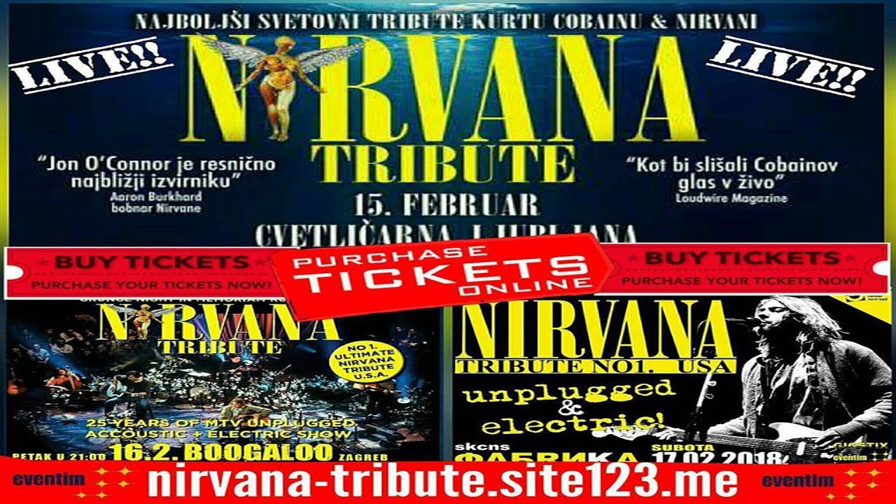 Nirvana Tribute - Euro Promo Feb 2018