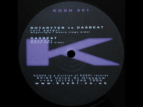 Rotary Ten — Das Beat - Turf Safari (Kosha Records 1999)