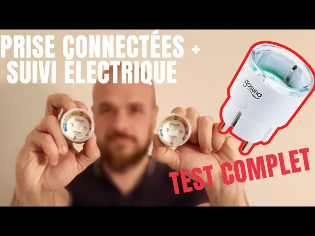 Test de la prise Zigbee Nous A1Z avec suivi de consommation à