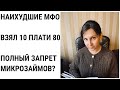 Худшие МФО в Украине. Запрет микрокредитования