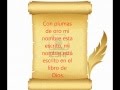 ALABANZAS ICERGUA: CON PLUMAS DE ORO( LA NUEVA VISION)