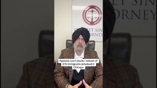 Appeals court blocks  release of 615 immigrants detained in Chicago