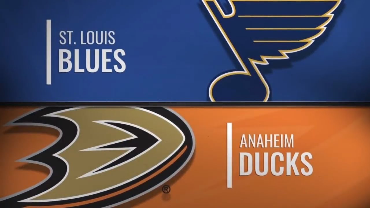 Анахайм дакс сент луис блюз 20 ноября. St. Louis Blues @ Anaheim Ducks. Anaheim Ducks vs St. Louis Blues. Сент Луис блюз Анахайм Дакс эмблема. Blues vs Ducks logo.