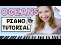 Oceans (Where Feet May Fail) - Hillsong United (EASY PIANO TUTORIAL)