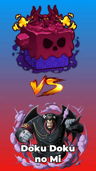 Venom Fruit Vs The Doku Doku no Mi #onepiece #bloxfruits #devilfruit #venomfruit