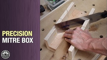 Don’t Buy A Mitre Saw // Precision Miter Box