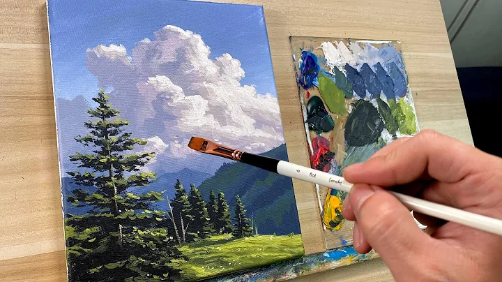 How to Paint "Majestic Clouds" | Step-by-Step Acrylic Painting thumbnail