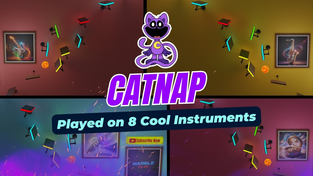 CatNap Played on Guitar, Violin, Flute & More | Pick Your Favorite