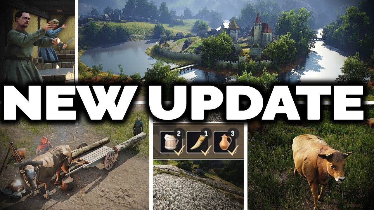 Manor Lords MEGA UPDATE Gameplay LIVE! | Testing New Features & Q&A