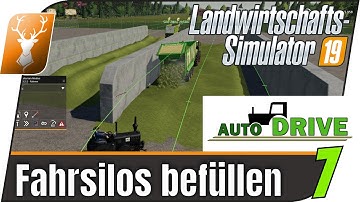 LS19 Mod Auto Drive: Tutorial für Anfänger 7 // Fahrsilo mit AutoDrive befüllen. So geht es!