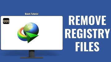 How To Remove Registry Files Of IDM