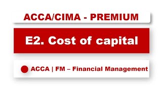 ACCA F9 - Cost of Capital - Equity | @financeskul