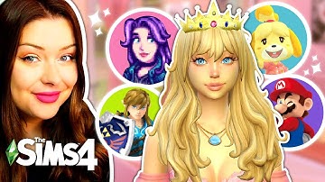 Creating Popular Video Game Characters as SIMS in The Sims 4