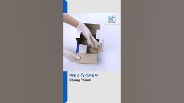 Hộp giấy đựng ly | Hộp quà tặng doanh nghiệp | Bao bì Khang Thành #khangthanh #houseofpackaging