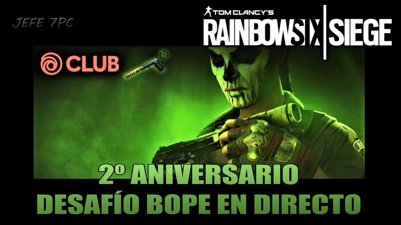 🔴Rainbow Six: Siege | 2º ANIVERSARIO R6 DESAFÍO BOPE EN DIRECTO ...