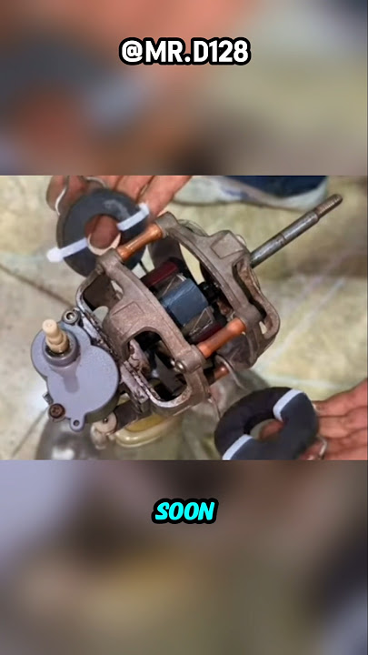 Magnets free energy to operate Fan motor.