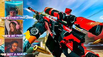 When the "#1 RANKED PLAYER" thinks im CHEATING 😂.. [killing twitch streamers mw2]