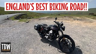 Buttertubs and Tan Hill by Moto Guzzi V7