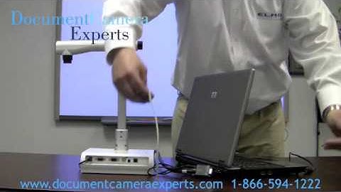 Connecting the Elmo TT02s Document Camera to a SMART Board - Featuring Brian Hachey from Elmo