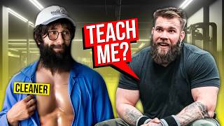 Cleaner Destroys BODYBUILDER – Crowd Goes Silent 😶  Anatoly GYM PRANK
