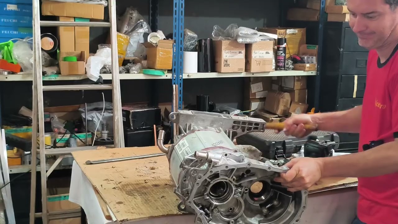 Desmontagem motor elétrico byd doplphin gs parte 2 epicentro sound 