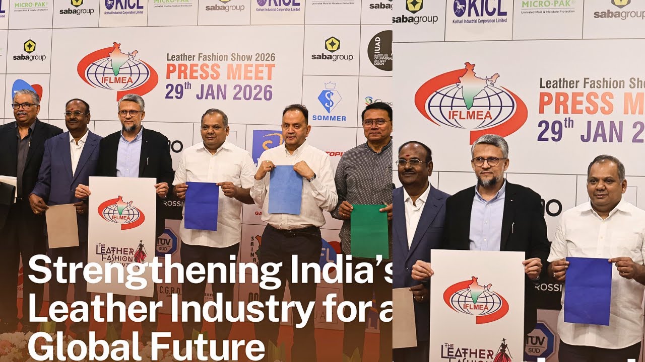 Leather Fashion Show 2026 Organised by IFLMEA 