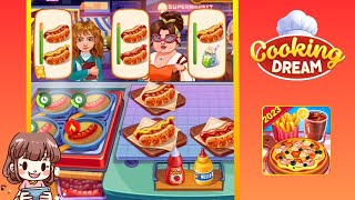 Cooking Dream Gameplay - Grill Hotdog, Serve Milkshake 🌭🍸 screenshot 5