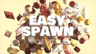Spawning Clones Animation - THE CHEAP WAY (No plug-ins) (No XPresso) screenshot 3