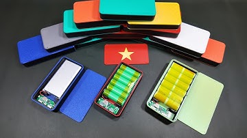 DIY v2 Powerbank QC 3.0 PD3.0 with 3D printer box