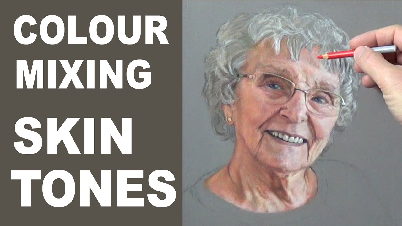 Pastel Portrait Tutorial ~ How to achieve skin tones. Pastel Portrait ...