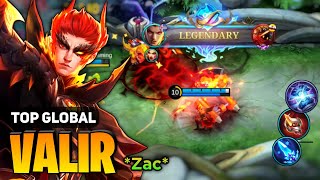 Valir Best Build 2024 [ Valir Top Global Gameplay ] By *Zac* - Mobile Legends