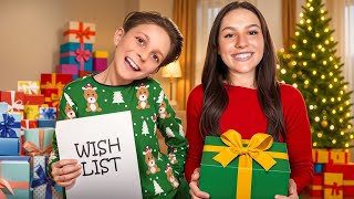 Les enfants font leur Wish List de Noël🎄🎁