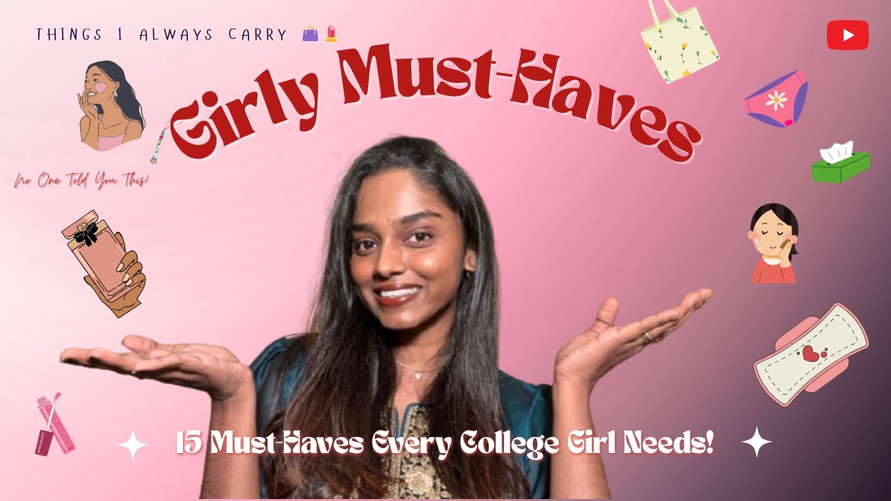 15 Must-Have for College Girls 👜 | Upgrade yourself | Product recommendations✨|Tamil #samrithavlogs