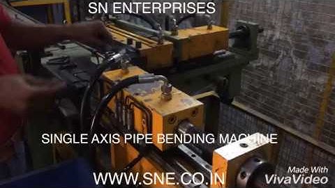 SNE SINGLE AXIS PIPE BENDING MACHINE