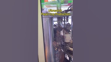 Ultrasonic welding ensures paper cups are glue-free and non-toxic, offering a safer user experience