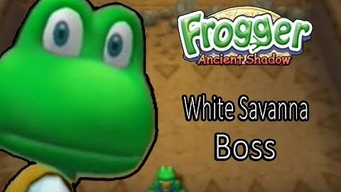 Frogger Ancient Shadow White Savanna Boss