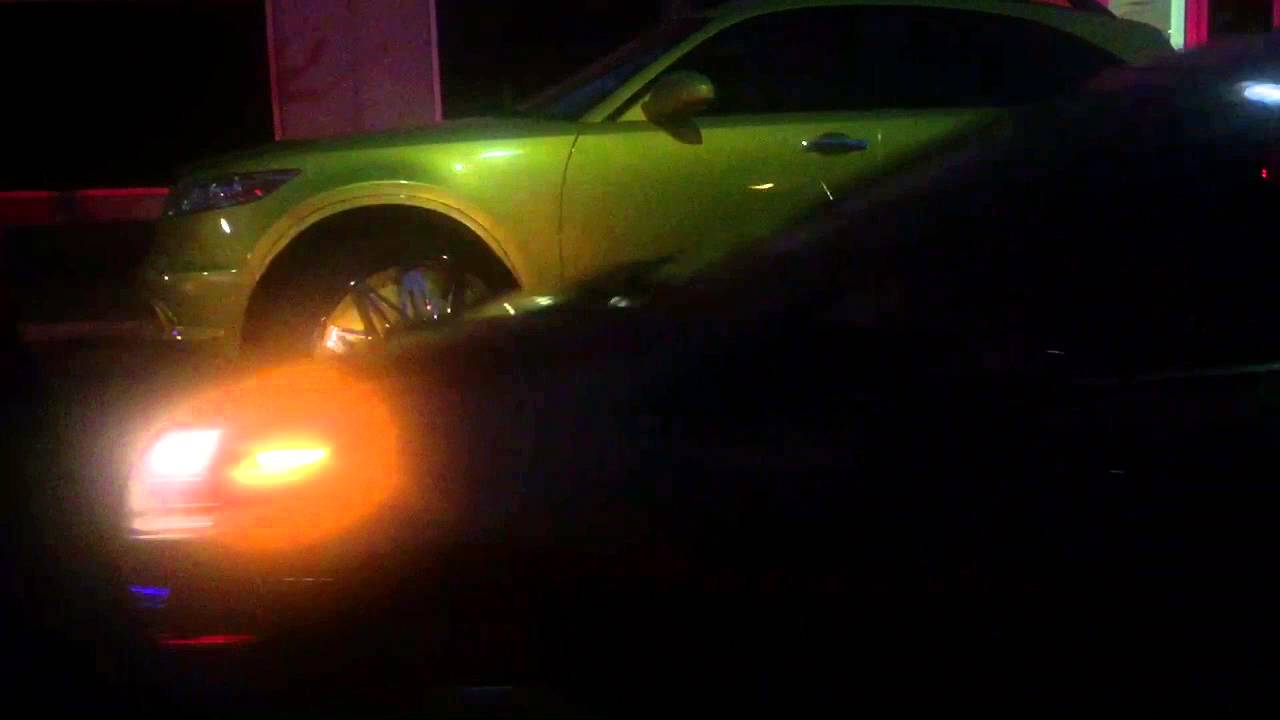 Lime Green FX35 on 32" Dub Zippo's