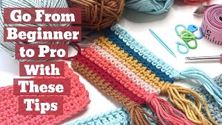 Most Frequently Asked Beginner Crochet Questions  Plus Tips!