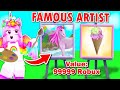 Becoming A FAMOUS ARTIST In ROBLOX !! (Roblox)